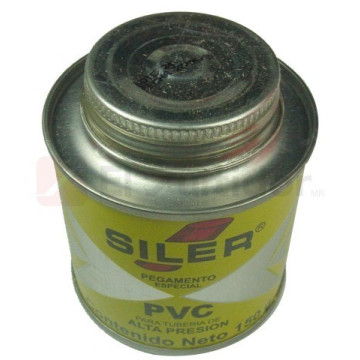 Cemento Para Pvc Siler 960 Grs Transparente