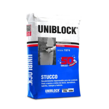 Estuco Uniblock 34948 25kg...