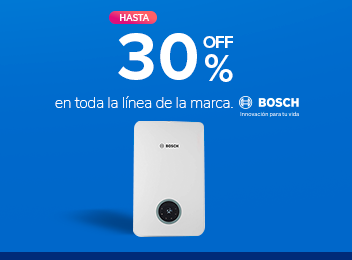 Promoción Bosh 30%